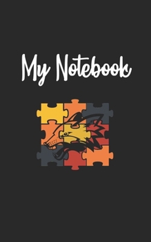 My Notebook: Fox  Retro And Vintage Style 100 Pages And Lined