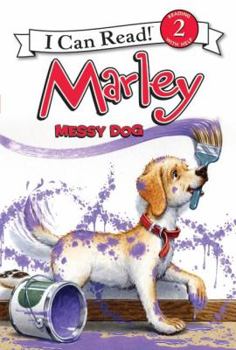 Hardcover Marley: Messy Dog Book