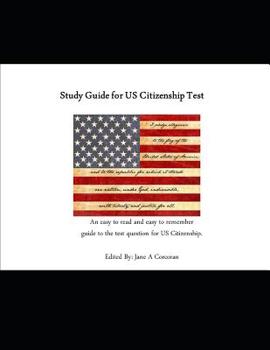 Paperback Study Guide: United States States Citizenship Test Book