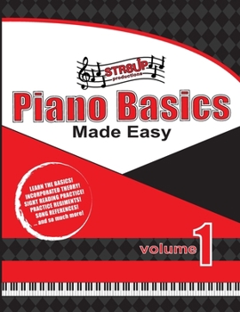 Paperback Piano Basics Made Easy Vol. 1 Book