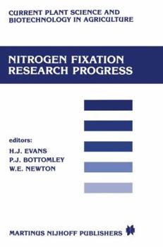 Paperback Nitrogen Fixation Research Progress: Proceedings of the 6th International Symposium on Nitrogen Fixation, Corvallis, or 97331, August 4-10, 1985 Book