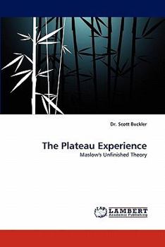 Paperback The Plateau Experience Book