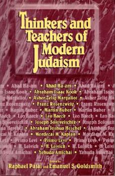 Hardcover Thinkers and Teachers of Modern Judaism Book