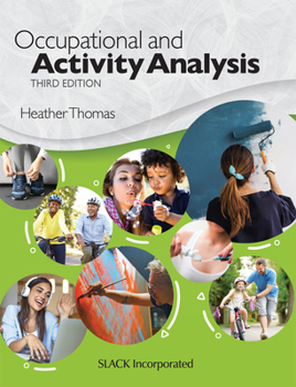 Paperback Occupational and Activity Analysis, Third Edition Book