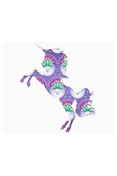 Paperback Unicorn Lilac Bush: Mood Tracker Book