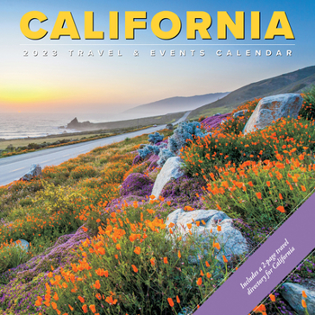 Calendar California 2023 Wall Calendar Book