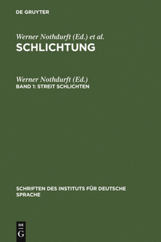 Hardcover Streit schlichten [German] Book