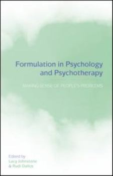 Paperback Formulation in Psychology and Psychotherapy: Making Sense of People's Problems Book