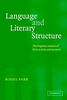 Paperback Language and Literary Structure Book