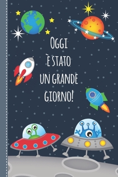 Il mio diario della consapevolezza: Diario delle Sensazioni per bambini: Libro da compilare per uno stile di vita positivo - per 4 mesi - libro regalo per ragazze - motivo universo