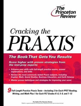 Paperback Cracking the Praxis Book