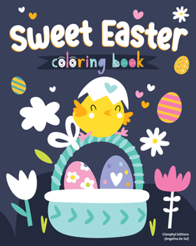Paperback Sweet Easter Coloring Book
