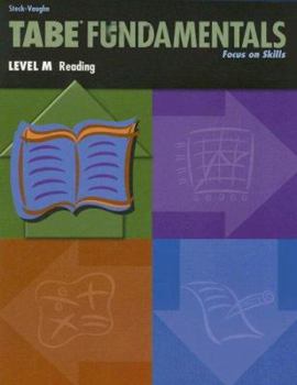 Paperback Reading, Level M Grades 8 and Up (Steck-vaughn Tabe Fundamentals) Book