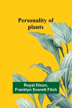 Paperback Personality of plants Book