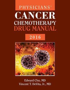 Paperback Physicians' Cancer Chemotherapy Drug Manual Book