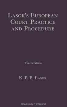 Hardcover Lasok's European Court Practice and Procedure Book