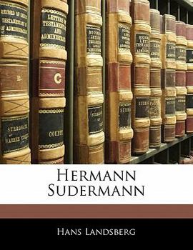 Paperback Hermann Sudermann [German] Book