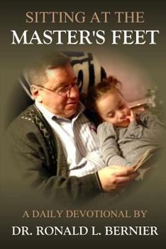 Paperback Sitting At The Master's Feet --- A Daily Devotional Book