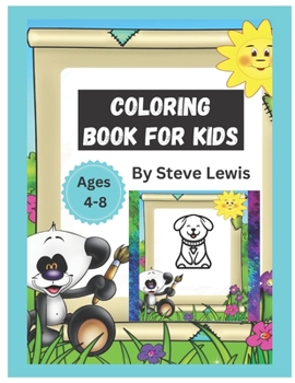 Paperback Coloring Book For Kids: Ages 4-8 Book