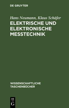 Hardcover Elektrische Und Elektronische Meßtechnik [German] Book