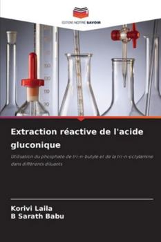 Paperback Extraction réactive de l'acide gluconique [French] Book