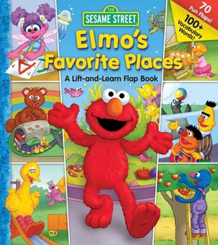 Hardcover Sesame Street Elmo's Favorite Places Book