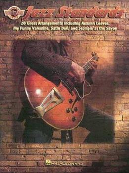 Paperback Jazz Standards for Fingerstyle Guitar Book