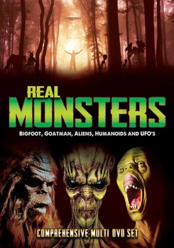 DVD Real Monsters: Bigfoot, Goatman, Aliens, Humanoids & UFOs Book