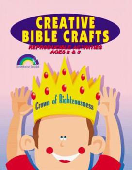 Paperback Creative Bible Crafts Ages 2-3 Book