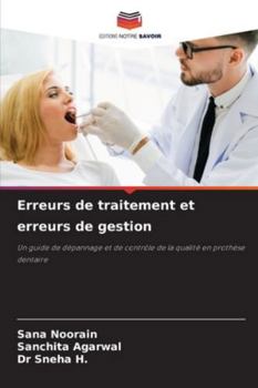 Paperback Erreurs de traitement et erreurs de gestion [French] Book