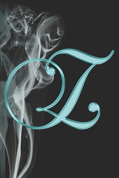 Z Journal: A Monogram Z Initial Capital Letter Notebook For Writing And Notes: Great Personalized Gift For All First, Middle, Or Last Names (Purple Gold Smoke Fire Swirl Print)