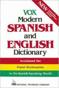 Hardcover Vox Modern Spanish and English Dictionary Book