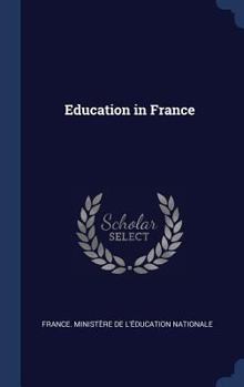 Hardcover Education in France Book