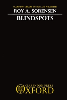 Hardcover Blindspots Book