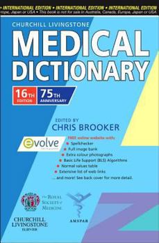 Hardcover Churchill Livingstone Medical Dictionary Book