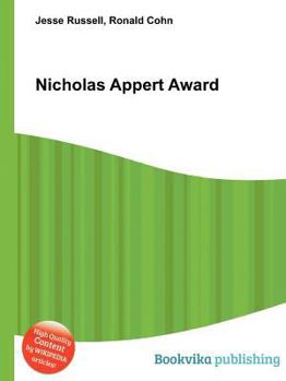 Nicholas Appert Award