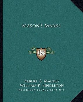 Paperback Mason's Marks Book