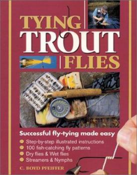 Spiral-bound Tying Trout Flies Book