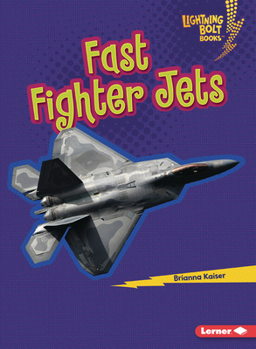 Paperback Fast Fighter Jets Book