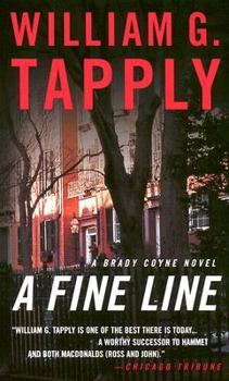 A Fine Line: A Brady Coyne Novel (A Brady Coyne Mystery) - Book #20 of the Brady Coyne