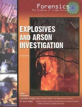 Library Binding Explosives and Arson Investigation Book