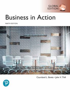 Paperback Business in Action, Global Edition Book