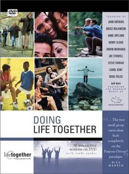 Hardcover Doing Life Together: 36 Interactive Sessions on DVD with Study Guides Book