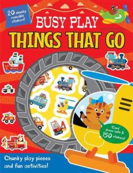 Paperback Busy Play Things That Go Book