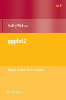 Paperback ggplot2: Elegant Graphics for Data Analysis Book