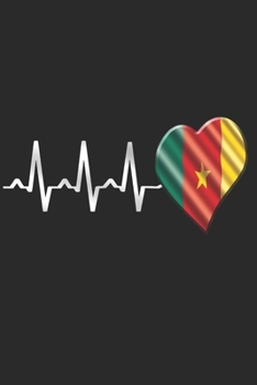 CAMEROON NOTEBOOK: Cameroon Notebook | college book | diary | journal | booklet | memo | composition book | 120 sheets - Dot Grid paper 6x9 inch