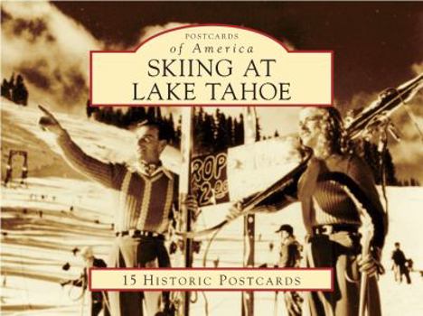 Ring-bound Skiing at Lake Tahoe: 15 Historic Postcards Book