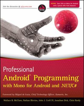 Paperback Professional Android Programming with Mono for Android and .Net/C# Book