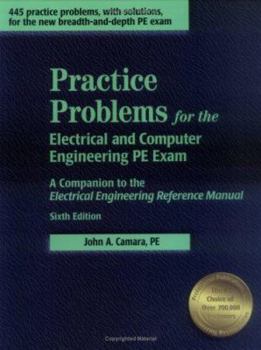 Paperback Practice Problems for the Electrical and Computer Engineering PE Exam:: A Companion to the Electrical Engineering Reference Manual Book