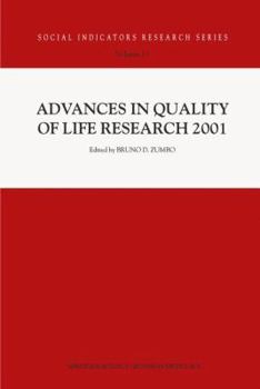 Paperback Advances in Quality of Life Research 2001 Book